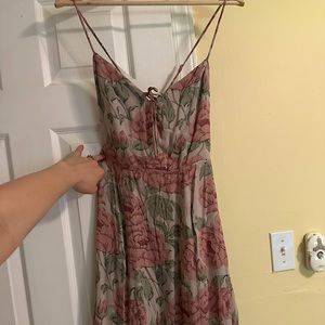 Reformation Mini Floral Dress